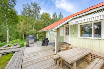 Aulangon Rantapiilon avara terassi.