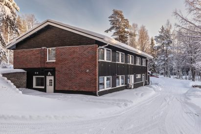 Evon Suuri Huvila talviasussaan.