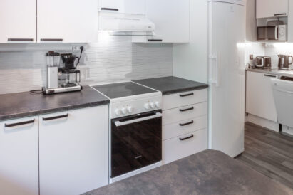 Lähdekallion Huvilan keittiö.