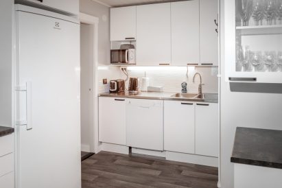 Lähdekallion Huvilan keittiö.